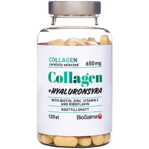 BioSalma Collagen + Hyaluronsyra tabletter