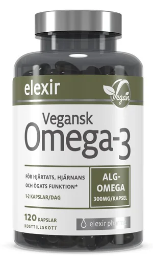 Elexir Pharma Vegansk Omega-3