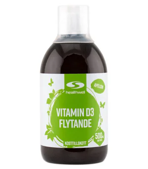 Healthwell Vitamin D3 Flytande