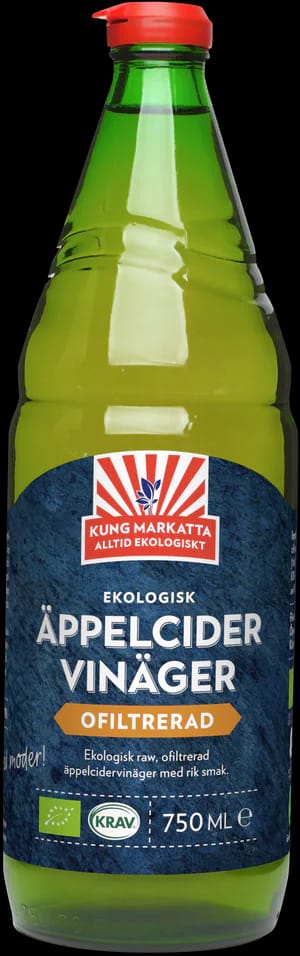 Kung Markatta Äppelcidervinäger Ofiltrerad