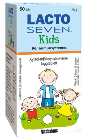 Lacto Seven Kids tuggtabletter