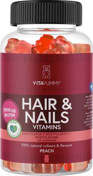 VitaYummy Hair & Nails tuggtabletter